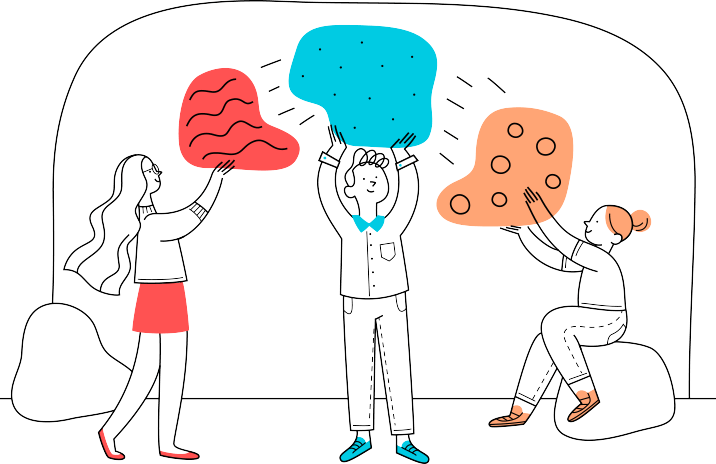 Cross-functional data integration showing finance marketing and operations data sources